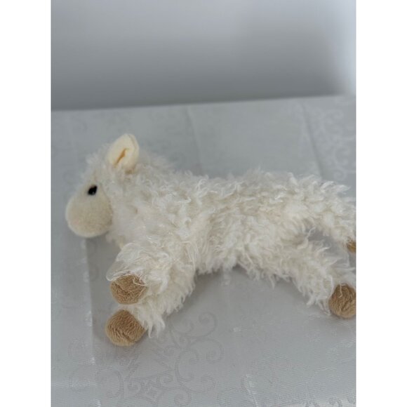 Douglas Plush Lamb Sheep Toy 11" Soft Fluffy Stuffed Animal For Kids - Picture 4 of 5
